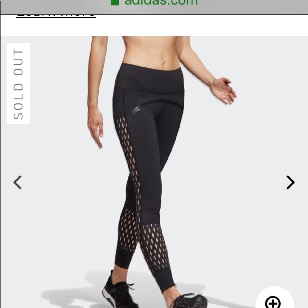 NWT Stella MCCartney leggings. Blk size XS